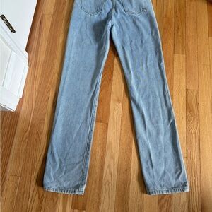 High Rise Light Blue Jeans